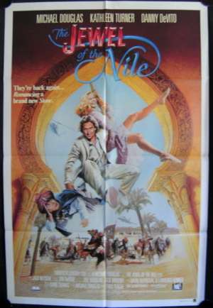 Jewel Of The Nile, The One Sheet Australian Movie poster