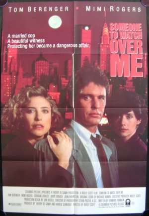 Someone To Watch Over me One Sheet Australian Movie poster