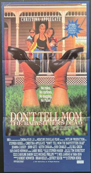 Don&#039;t Tell Mom The Babysitter&#039;s Dead Poster Daybill