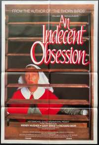 An Indecent Obsession 1984 One Sheet Movie Poster Wendy Hughes Gary Sweet