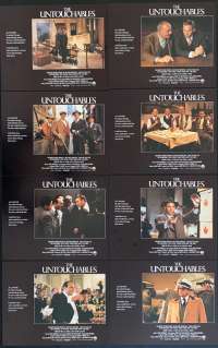 The Untouchables Lobby Card Set Original USA 11x14 Kevin Costner