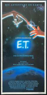 E.T. The Extra-Terrestrial Daybill Poster Rolled First Release RARE Henry Thomas