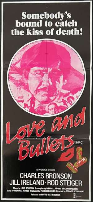 Love And Bullets Poster Daybill Original 1979 Charles Bronson