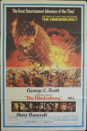 The Hindenburg One Sheet Australian Movie poster