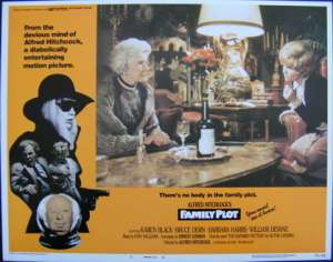 Family Plot Lobby Card USA Original 11x14 1976 Bruce Dern Alfred Hitchcock