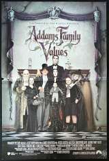 Addams Family Values Movie Poster Original Daybill 1993 Raul Julia Anjelica Huston