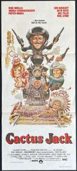 Cactus Jack aka The Villain Movie Poster Daybill Arnold Schwarzenegger