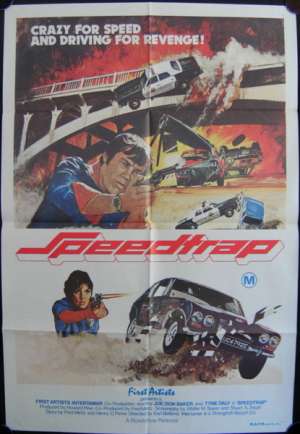 Speed Trap One Sheet Australian Movie poster