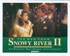 The Man From Snowy River 2 Photosheet Lobby 1 Original 11x14 1988