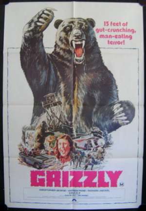 Grizzly One Sheet Australian Movie poster
