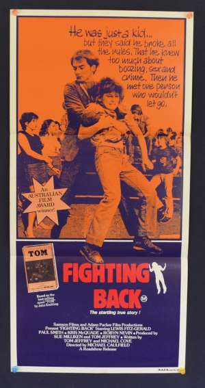 Fighting Back 1982 Daybill movie poster Lewis Fitz-Gerald Paul Smith