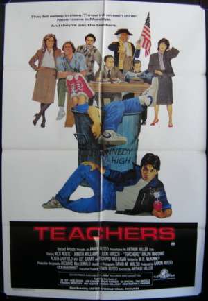Teachers One Sheet Australian Movie poster