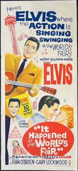 It Happened At The World's Fair Poster Daybill Original 1963 Elvis