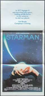 Starman Poster Original Daybill 1984 Jeff Bridges Karen Allen John Carpenter