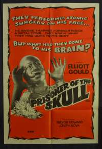 Prisoner Of The Skull 1973 One Sheet movie poster AKA Who? Robo Man Elliott Gould