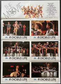 A Chorus Line The Movie Poster Photosheet Original 1985 Michael Douglas