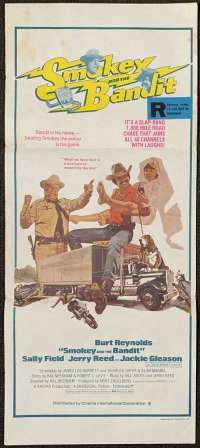 Smokey And The Bandit Poster Original Daybill 1977 Burt Reynolds Sally Field