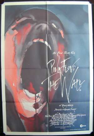 Pink Floyd The Wall One Sheet Australian Movie poster