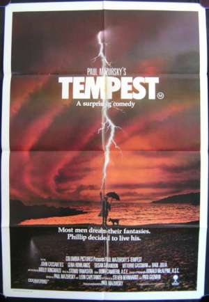 Tempest One Sheet Australian Movie poster
