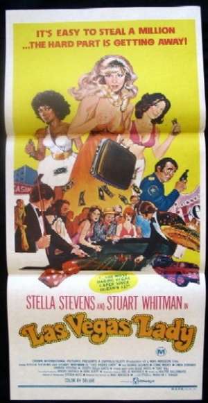 Las Vegas Lady Daybill Movie poster