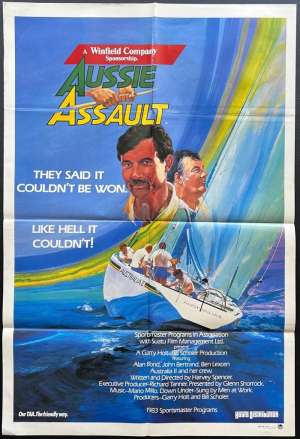 Aussie Assault movie poster America&#039;s Cup Sailing One Sheet
