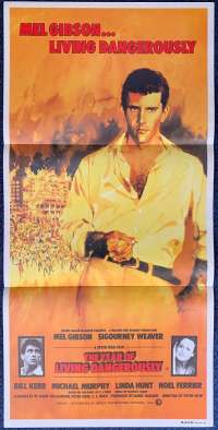 The Year Of Living Dangerously Poster Original Daybill 1982 Mel Gibson Linda Hunt