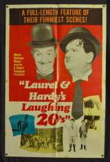 Laurel And Hardy's Laughing 20's Poster USA One Sheet Original 1965 Rare Art