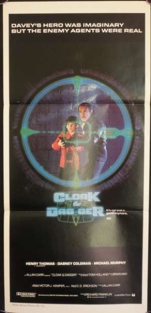 Cloak &amp; Dagger Daybill Movie poster