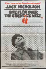 One Flew Over The Cuckoo's Nest Poster Original One Sheet 1975 Jack Nicholson