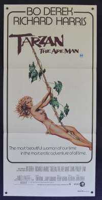 Tarzan The Ape Man Poster Original Daybill 1981 SEXY Bo Derek Richard Harris