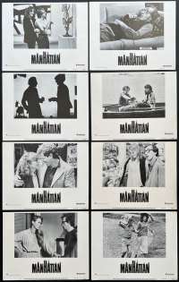 Manhattan Lobby Card Set USA 11" x 14" Original 1979 Woody Allen