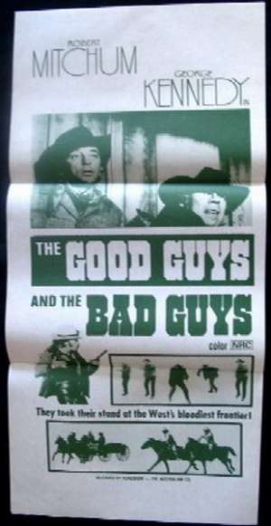 Good Guys And The Bad Guys, The Daybill Movie poster
