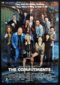 The Commitments 1991 One Sheet movie poster Alan Parker Andrew Strong Irish Music