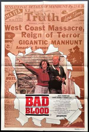 Bad Blood One Sheet Australian Movie poster