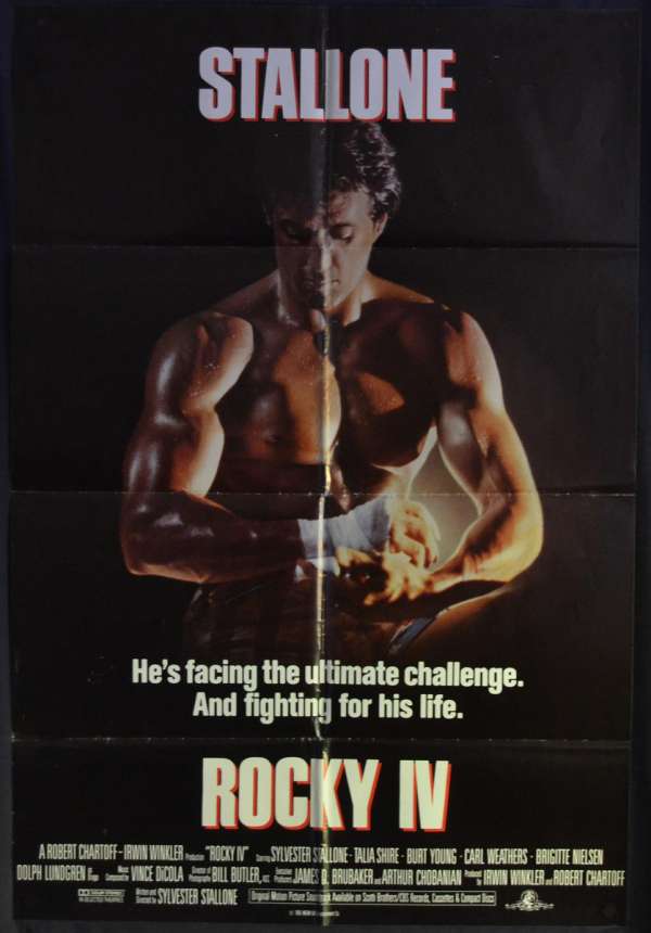 All About Movies - Rocky 4 Poster One Sheet Original USA International  Sylvester Stallone Boxing