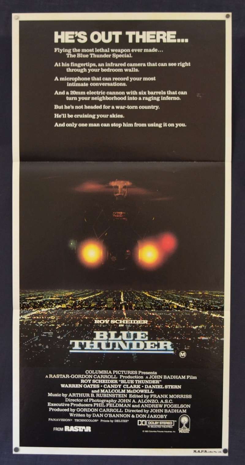 Blue Thunder Trailer 1983 