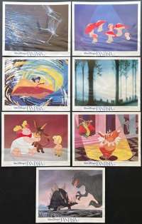 Fantasia Lobby Cards 11&quot; x 14&quot; USA International 1983 Re-Issue Disney