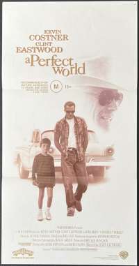 A Perfect World Movie Poster Original Daybill 1993 Clint Eastwood Kevin Costner