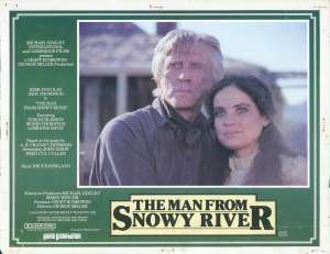The Man From Snowy River Photosheet Lobby 2 Original 11x14 1982