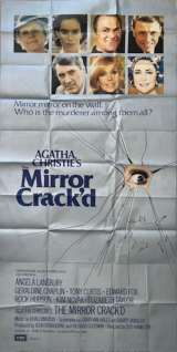 The Mirror Crack'd Poster Three Sheet Rare Original 1980 Angela Lansbury