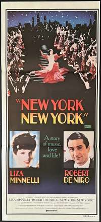 New York New York Poster Original Daybill 1977 Robert De Niro