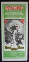 Time After Time Poster Original Daybill 1979 Malcolm McDowall Jack The Ripper