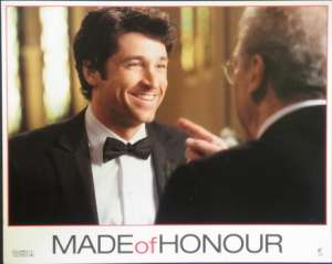Made Of Honour 2008 Lobby Card Patrick Dempsey Michelle Monaghan