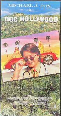 Doc Hollywood Poster Original Daybill 1991 Michael J Fox Back To The Future