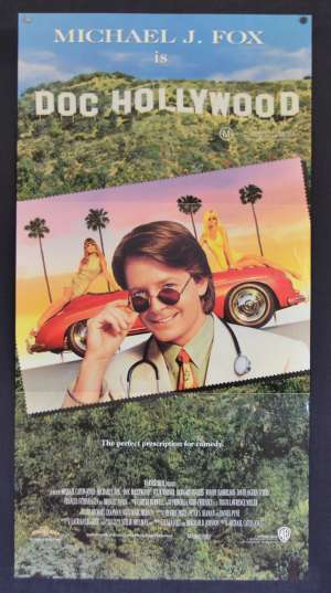 Doc Hollywood Poster Original Daybill 1991 Michael J Fox Back To The Future