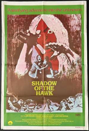 Shadow Of The Hawk Poster One Sheet Original 1976 Horror