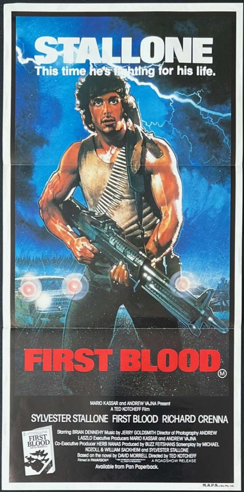 Rambo First Blood Poster