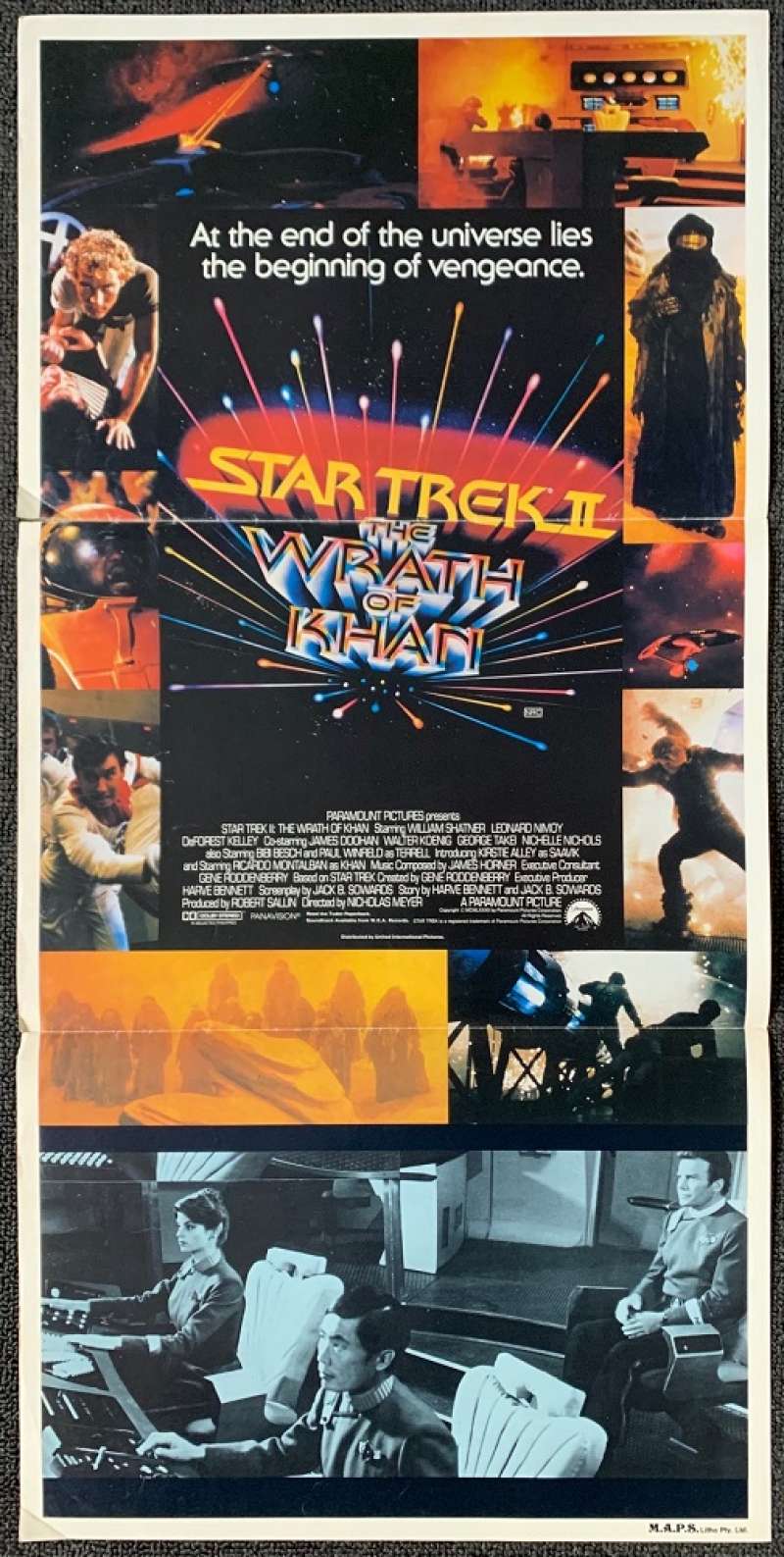 star trek ii poster