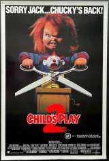 Child's Play 2 Poster Original One Sheet Rare Rolled 1990 Chucky