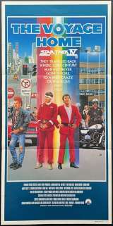 Star Trek 4 The Voyage Home Poster Original Daybill 1986 William Shatner